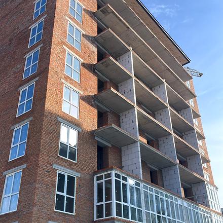 Хід будівництва ЖК Сусіди-2, 1 секція, лютий 2026