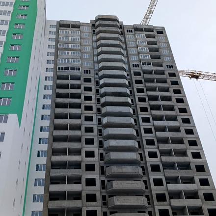 Ход строительства ЖК Вудлайн, 2 дом, февраль 2026