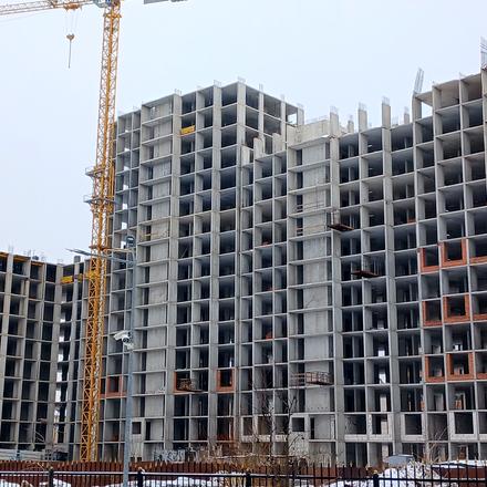 Ход строительства ЖК Новые Теремки, 4 очередь (дома 15-18), февраль 2026