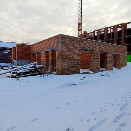 Ход строительства ЖК Белый Шоколад.Center, ул. Величко, 31, февраль 2026