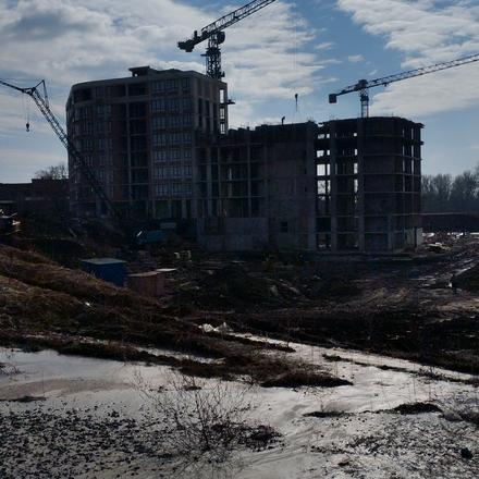 Ход строительства ЖК RIVERVILLE, 1.1-1.4 дома, февраль 2026