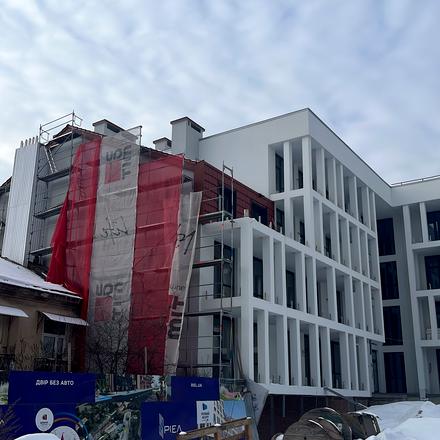 Ход строительства Hyde Park, 1 дом, февраль 2026