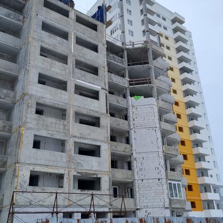 Хід будівництва ЖМ Саванна Сіті, корпус «Sunrise», лютий 2026