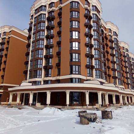 Ход строительства ЖК София Резиденс, ул. Григория Сковороды, 6, ул. Радостная, 8, февраль 2026