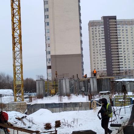 Хід будівництва ЖК Лісовий квартал, 16 будинок, лютий 2026