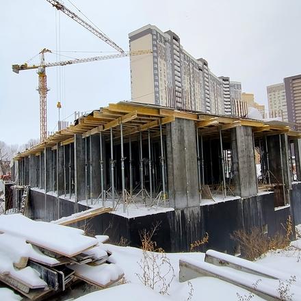 Хід будівництва ЖК Лісовий квартал, 16 будинок, лютий 2026