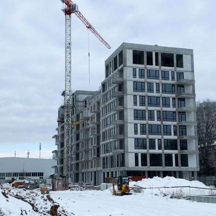 Хід будівництва ЖК Файна Таун, будинок 02301-02303, лютий 2026