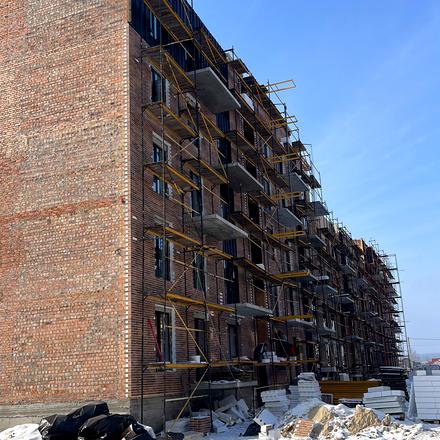 Хід будівництва ЖК Долішній, 11 будинок, лютий 2026