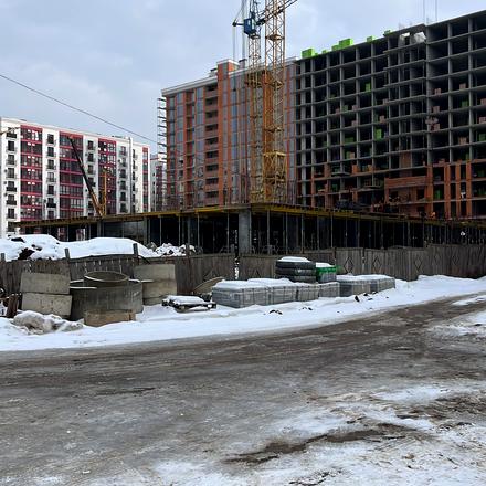 Ход строительства ЖК URBN, 4 дом, февраль 2026