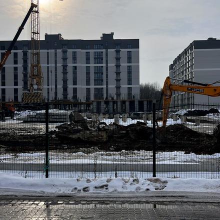 Ход строительства ЖК URBN, 6-7 дома, февраль 2026