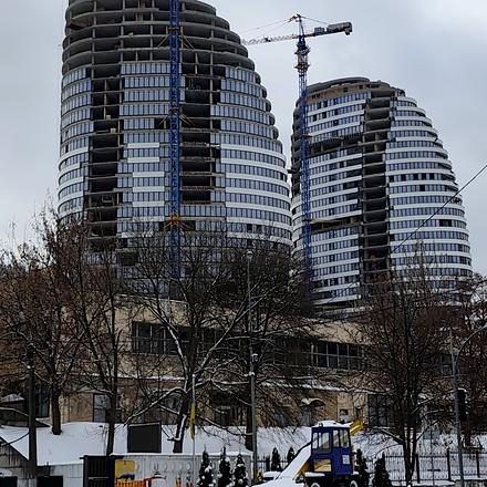 Ход строительства МФК INTERGAL CITY, Башни А, Д, февраль 2026