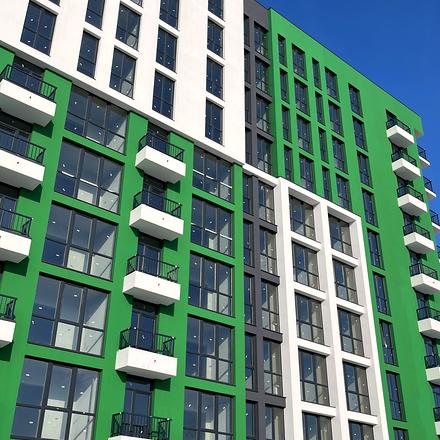 Хід будівництва ЖК CONTINENT GREEN, 2 будинок (секції 1-3), лютий 2026