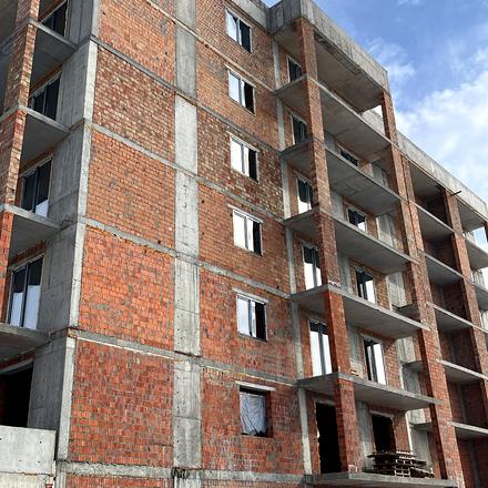 Ход строительства ЖК Спортивный, 1 дом, февраль 2026