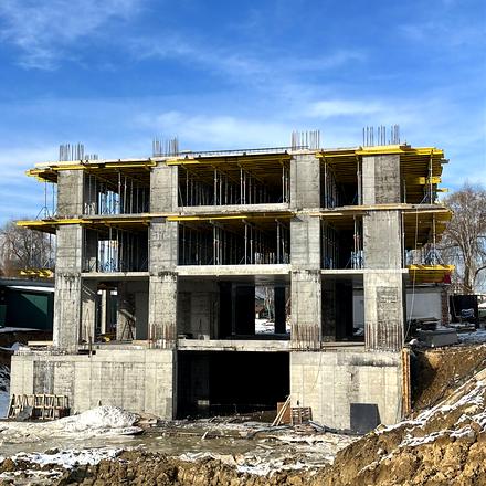 Хід будівництва ЖК Prostir, Будинок, лютий 2026