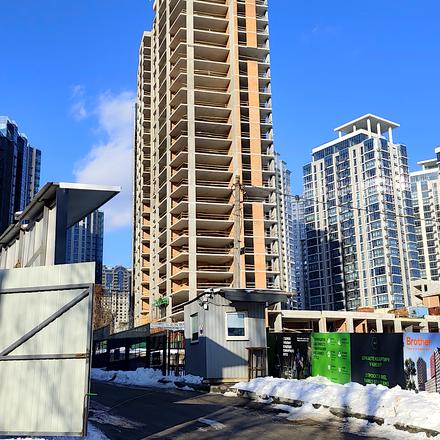 Ход строительства ЖК Новопечерские Липки, 8 очередь (дом 6), февраль 2026