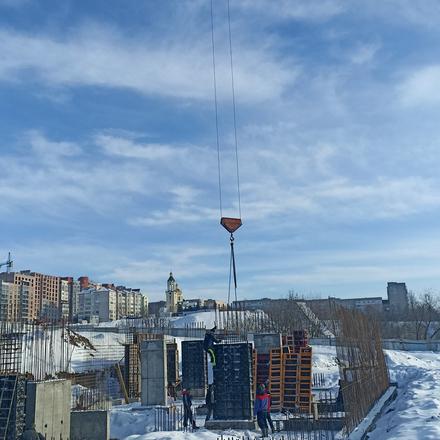 Хід будівництва ЖК Спортивний, 2 будинок, лютий 2026