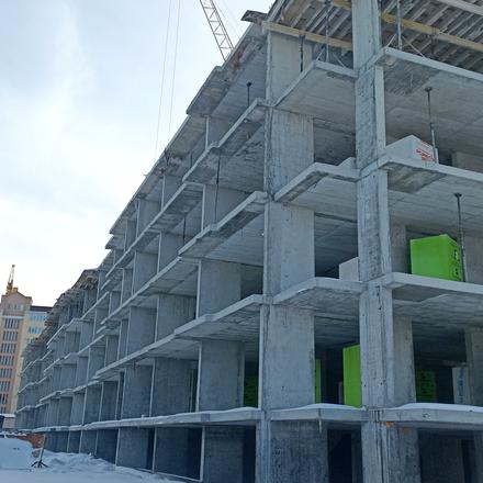 Хід будівництва вул. Олександра Смакули, 8, 12 будинок, лютий 2026