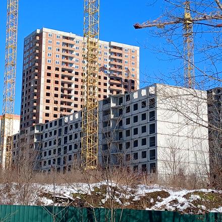 Хід будівництва ЖМ Патріотика, ЖБ Хортиця (№33), лютий 2026