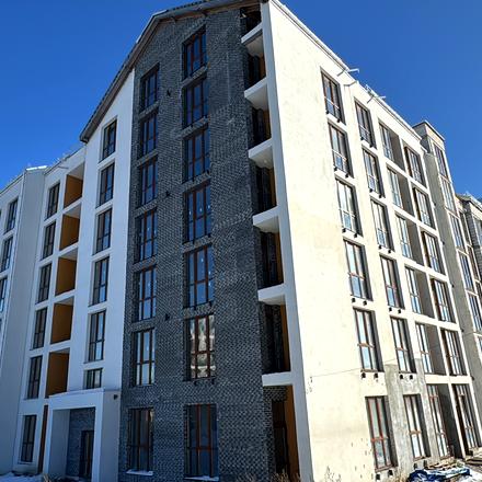 Ход строительства ЖК Гостомель Residence, 2 дом (секции 4-5), февраль 2026
