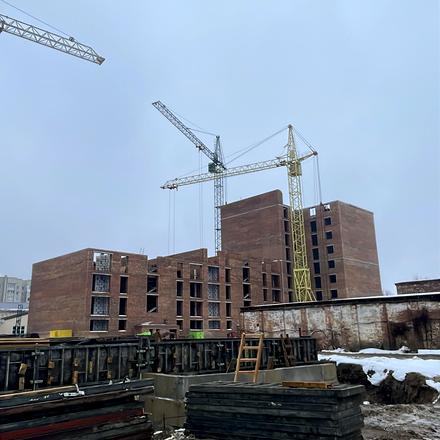 Хід будівництва ЖК Оберіг, 10 будинок, лютий 2026