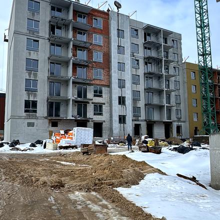 Хід будівництва ЖК Burgundia 3, 3 будинок, лютий 2026