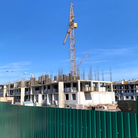 Хід будівництва ЖМ Сьоме Небо, 20 черга (будинок 253), лютий 2026