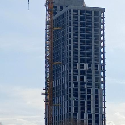 Ход строительства ЖК H2O, 4 дом, февраль 2026