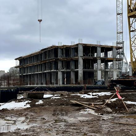 Хід будівництва Житловий квартал КАСКАД-ЯРКО, 3 будинок, лютий 2026