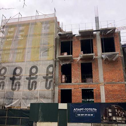 Хід будівництва Апарт-готель Apex, Будинок, лютий 2026