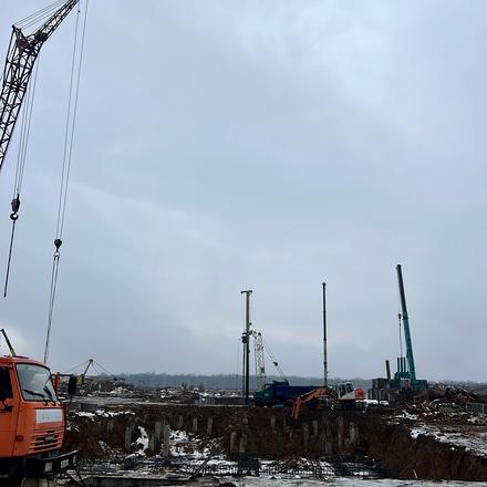 Ход строительства Микрорайон Академический, 3 очередь (дом 11), февраль 2026