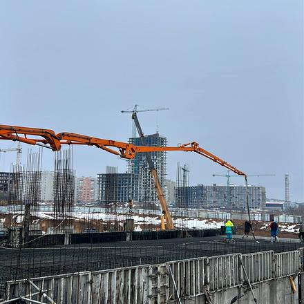 Хід будівництва ЖК Озерні Вежі, 3 будинок, лютий 2026