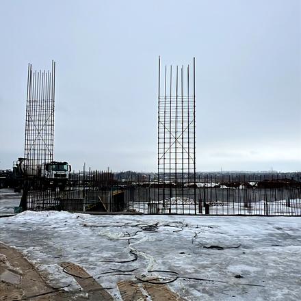 Хід будівництва ЖК Озерні Вежі, 6 будинок, лютий 2026