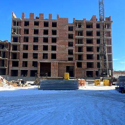 Ход строительства ЖК FORREST, 2 дом, февраль 2026