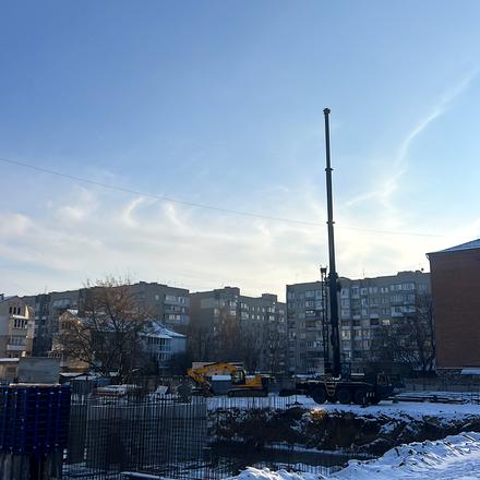 Ход строительства ул. Академика Янгеля, Дом, февраль 2026