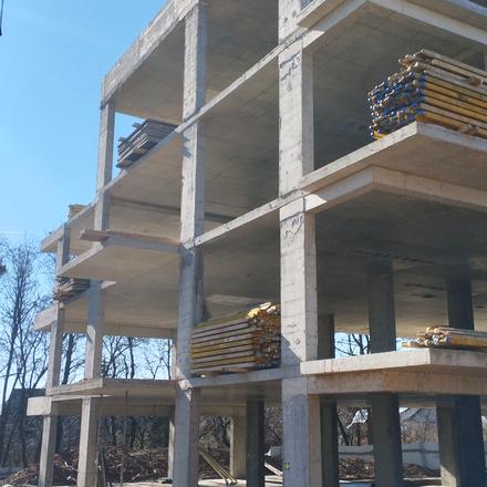 Ход строительства ЖК AURA, 4 дом, февраль 2026