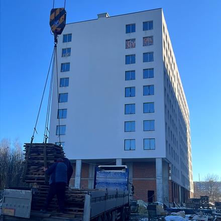 Хід будівництва Truskavetska Apart Hall, 1 будинок, лютий 2026