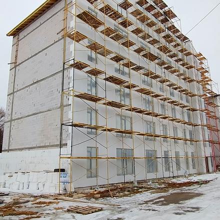 Ход строительства ЖК Geneva, 5 дом (ул. Леменовская, 3), февраль 2026