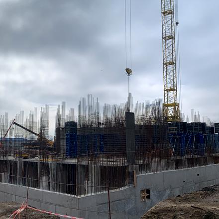 Хід будівництва ЖК ODESA CITY, 1 будинок, лютий 2026