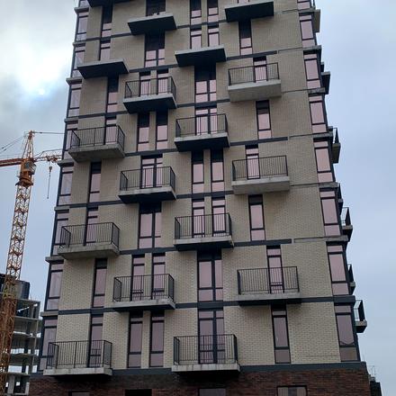 Хід будівництва Пространство Eco City (Пространство на Радостной), Будинок В, лютий 2026