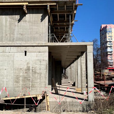 Хід будівництва ЖК Прохоровський квартал, 5 будинок, лютий 2026