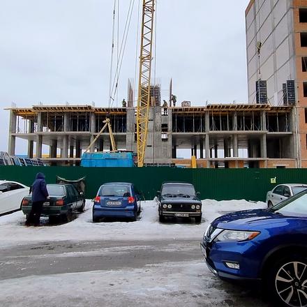 Ход строительства ЖК Київський маєток, 15 дом, февраль 2026