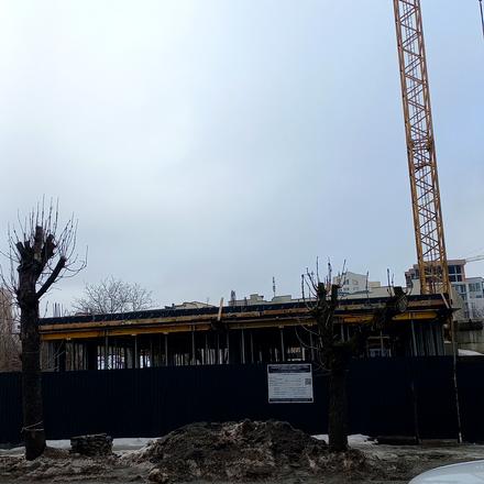 Хід будівництва вул. Михайла Паращука, 11, Будинок, березень 2026