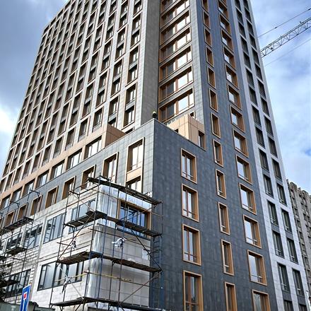 Хід будівництва ЖК West Hall, 1 будинок, березень 2026