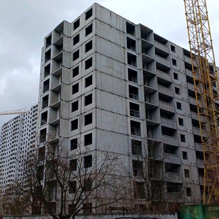 Хід будівництва ЖК Еврика, 25 будинок, березень 2026