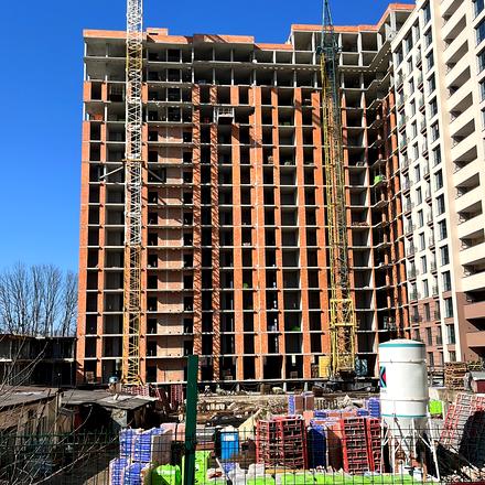 Хід будівництва ЖК HydroPark DeLuxe, 3-4 будинки, березень 2026