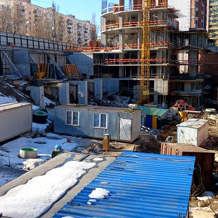 Хід будівництва ЖК NVER, 1 будинок, березень 2026