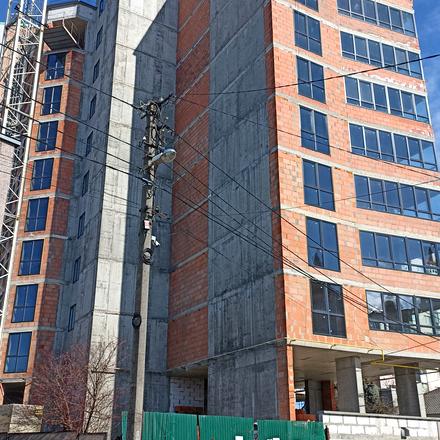 Хід будівництва вул. Євгена Мєшковського, 19, Будинок, березень 2026