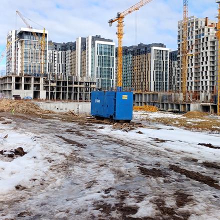 Ход строительства ЖК Феофания City, 4 дом, март 2026