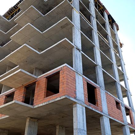 Ход строительства ЖК N69 Residents, 2 дом, март 2026