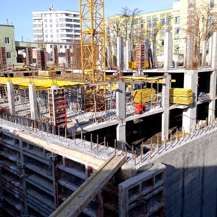 Ход строительства ЖК AurA, Дом, март 2026